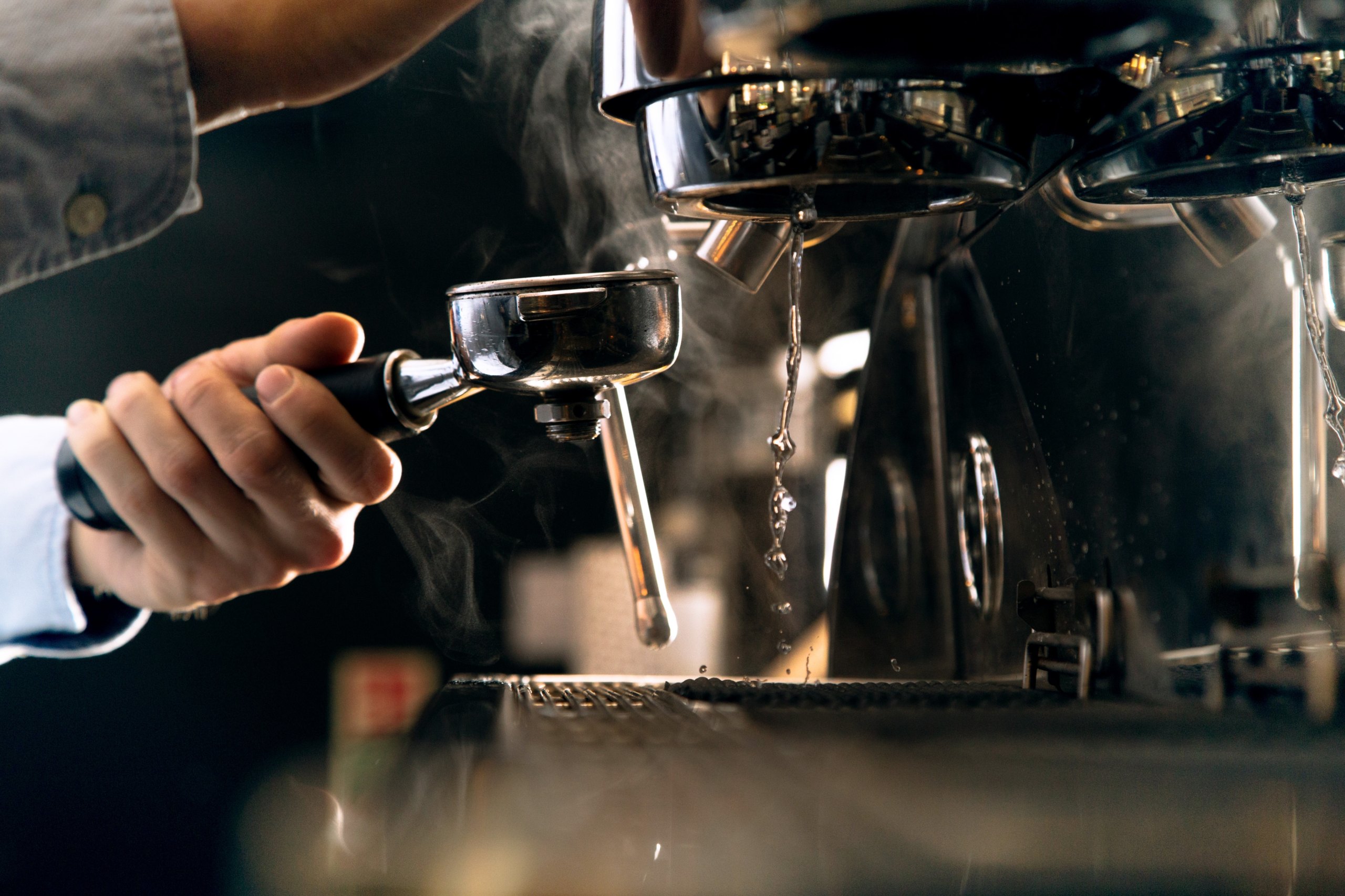 Preparación de café americano