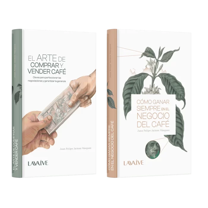 pack de libros de café