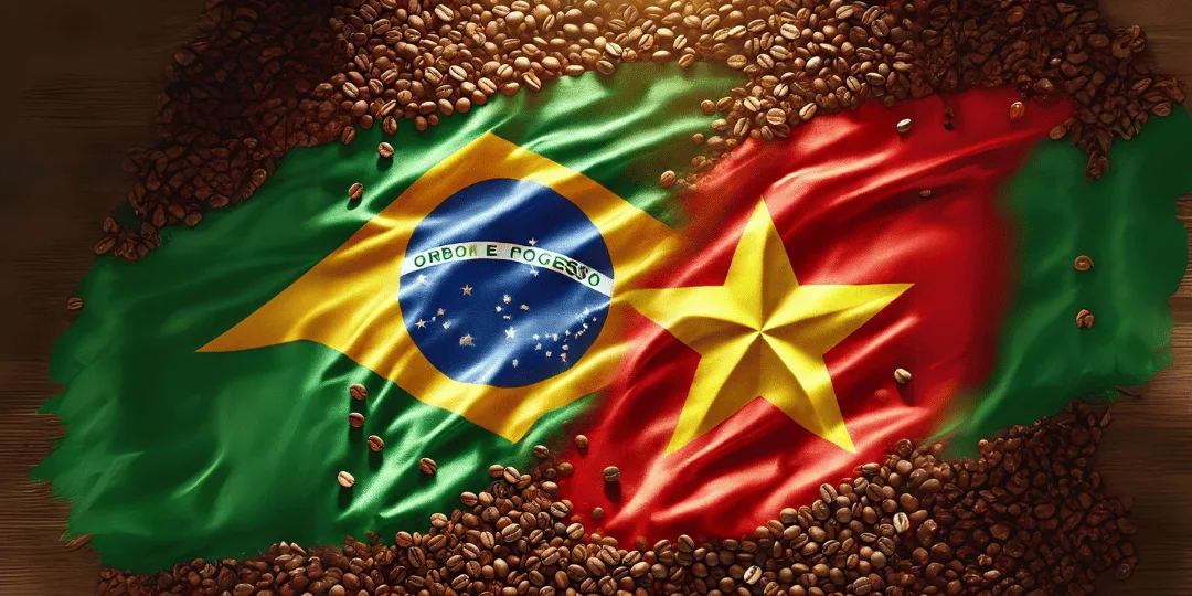 Dependencia Peligrosa de la Producción de Café en Brasil y Vietnam